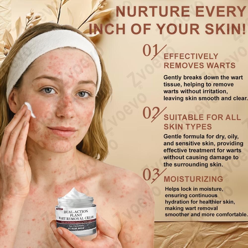 𝐙𝐯𝐨𝐞𝐯𝐨® Rice Bran Extract Cream 👩⚕️ FDA-Certified (For removing warts and skin growths, eliminating skin hyperplasia and keratin buildup, treating skin cancer, age spots, and hyperpigmentation)
