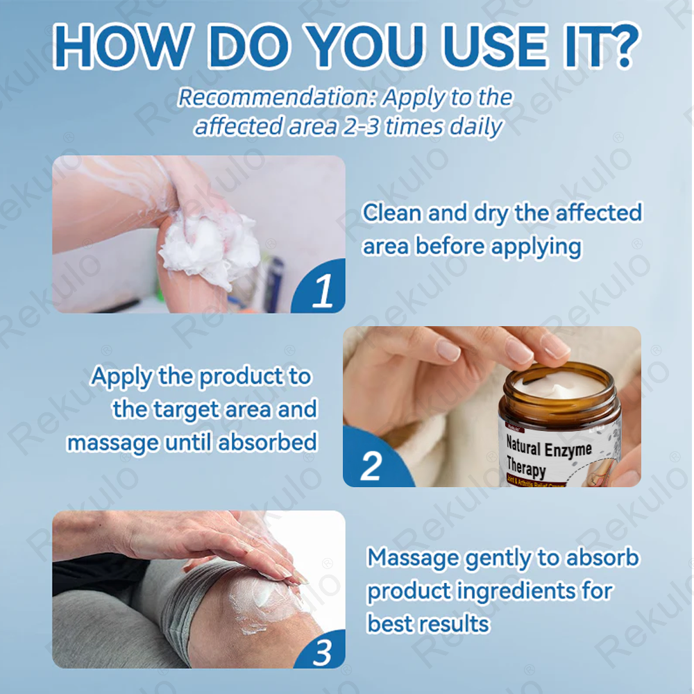 ✅FDA Certified :  Rekulo® Black Rice Pain Healing Bone Cream ( Treatment for arthritis, neuropathyy, rheumatic diseases, sports injuries, twitches and muscle spasms)