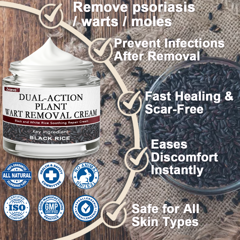 𝐙𝐯𝐨𝐞𝐯𝐨® Rice Bran Extract Cream 👩⚕️ FDA-Certified (For removing warts and skin growths, eliminating skin hyperplasia and keratin buildup, treating skin cancer, age spots, and hyperpigmentation)
