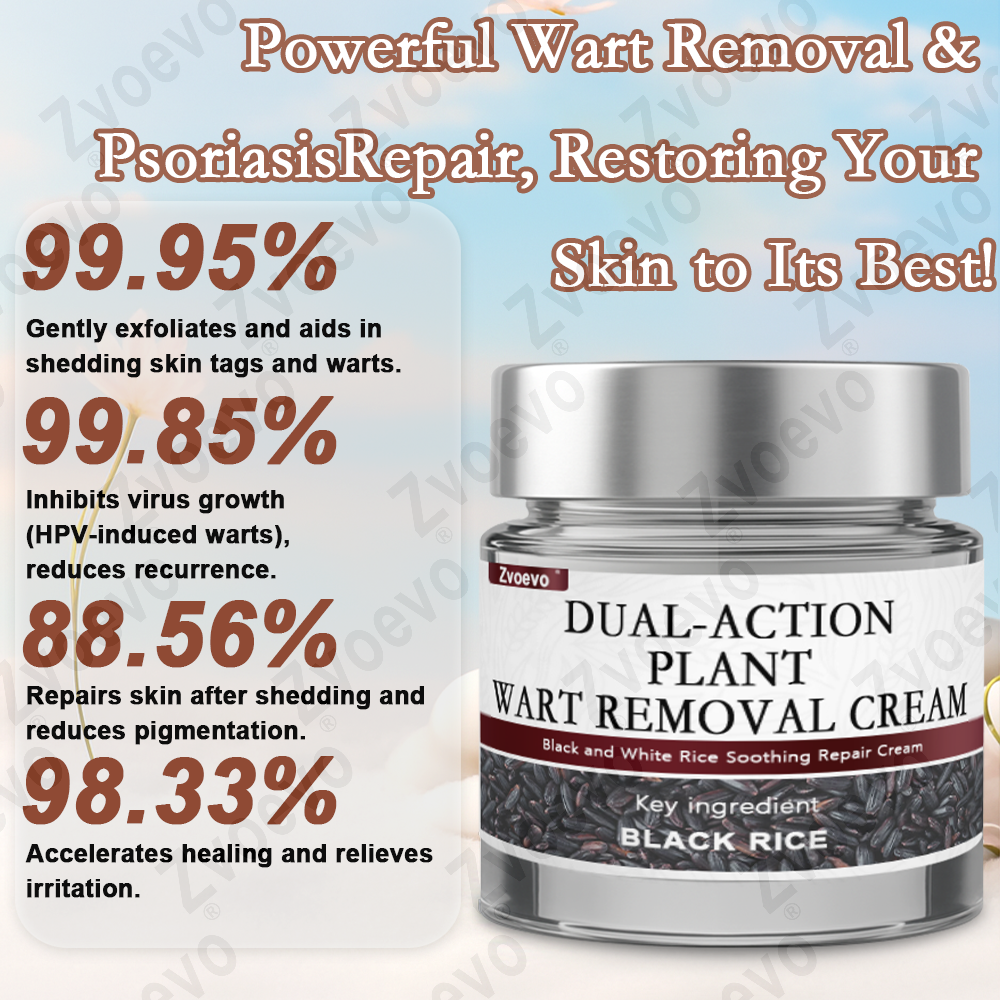 𝐙𝐯𝐨𝐞𝐯𝐨® Rice Bran Extract Cream 👩⚕️ FDA-Certified (For removing warts and skin growths, eliminating skin hyperplasia and keratin buildup, treating skin cancer, age spots, and hyperpigmentation)