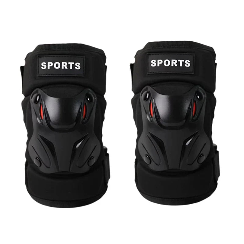 Motorcycle Men Protection Kneepad Guard Protective Anti-fall Off Road Breathable Protector Gear Windproof Racing Knee Pad Set