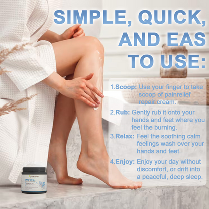 ✅Zvoevo® Magnesium Pain Healing Bone Cream (Effective relief for arthritis, nerve pain, rheumatic conditions, muscle spasms, and sports injuries)