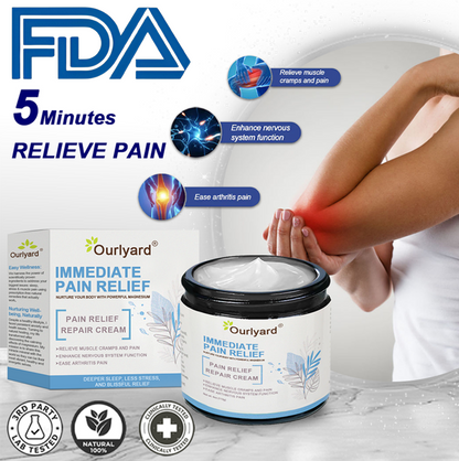 ✅Zvoevo® Magnesium Pain Healing Bone Cream (Effective relief for arthritis, nerve pain, rheumatic conditions, muscle spasms, and sports injuries)