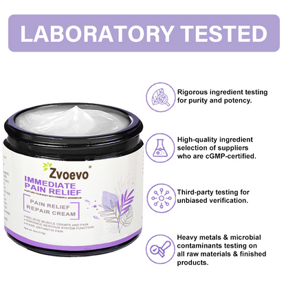 ✨ Zvoevo® Magnesium Pain Relief Cream – Powered by Natural Ingredients(Treatment for arthritis, neuropathyy, rheumatic diseases, muscle spasms, twitches and sports injuries)