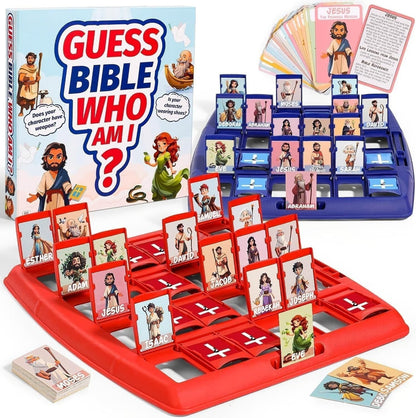 🔥🔥Hot Sale 49%⁉️Rekulo® Guess Bible Who Am I Board Games✝️